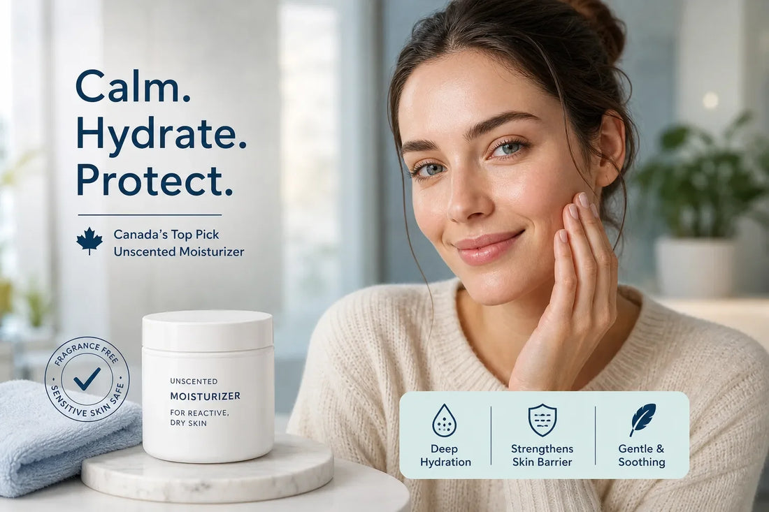 Best Unscented Moisturizer for Reactive Dry Skin in Canada