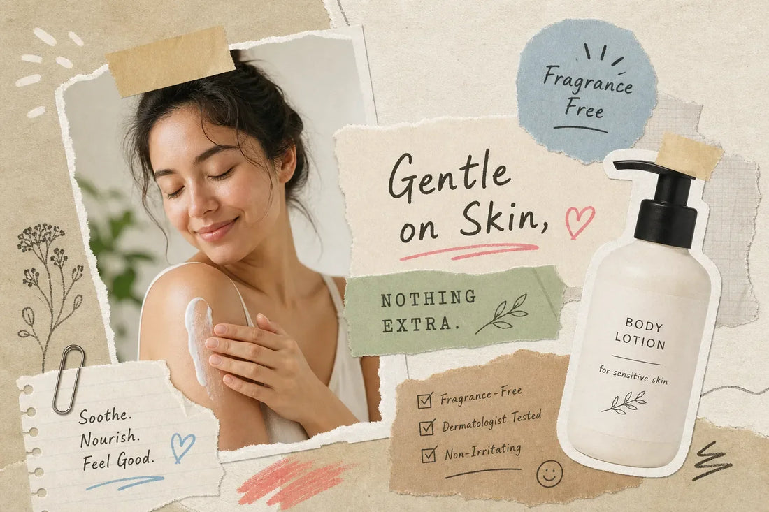 Fragrance-Free Body Lotion That Won't Cause Irritation