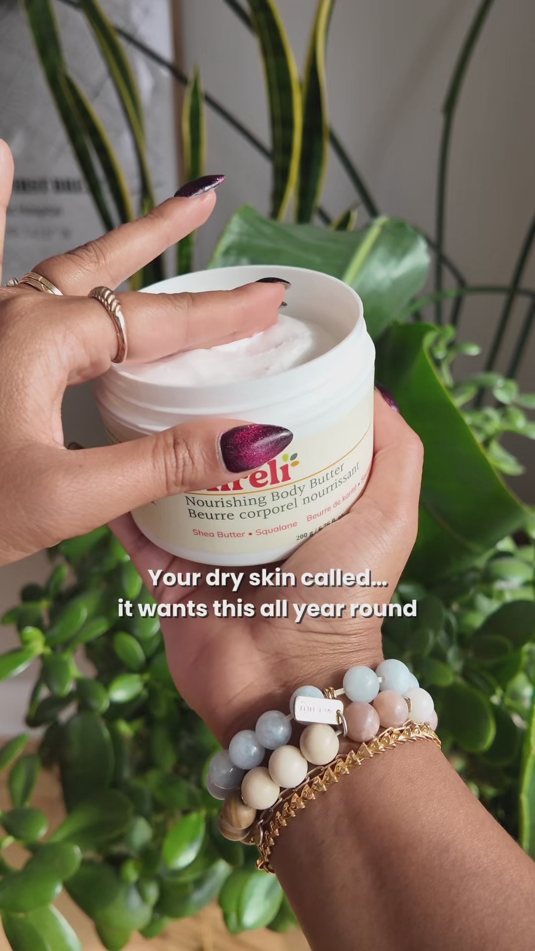 mireli body butter for dry skin video